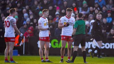Tyrone lose appeal as red cards upheld