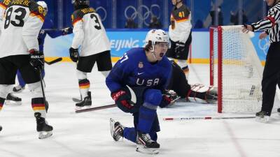 US to face Slovakia in Olympic men's hockey quarterfinals