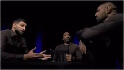 Kell Brook - Johnny Nelson - Amir Khan vs Kell Brook: Special K mocked for Gloves Are Off moment - givemesport.com - Britain - Manchester