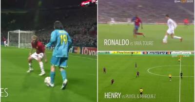 Lionel Messi - Cristiano Ronaldo - Thierry Henry - Sergio Ramos - Paul Scholes - Zinedine Zidane - Messi, Ronaldo, Henry: Video of Champions League legends embarrassing each other - givemesport.com - Manchester - Argentina