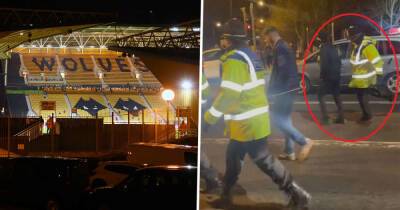 Police investigating after video shows officer kicking fan after Arsenal's 1-0 win over Wolves