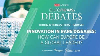 Innovation in rare diseases: How can Europe be a global leader? | Euronews Debates - euronews.com - Italy - Eu -  Brussels