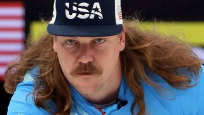 John Shuster - Winter Olympics: American curler Matt Hamilton growing his hair to raise money - bbc.com - Usa - Canada - Beijing - county George - county Tyler
