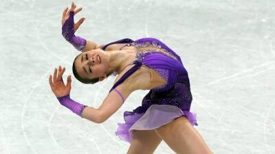 Kamila Valieva - Anna Shcherbakova - Kamila Valieva leads standings as 15-year-old competes amid cloud of controversy - bt.com - Britain - Russia - Usa -  Moscow - Beijing - county Bell