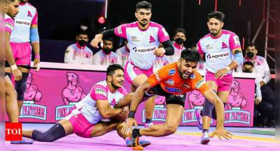 PKL: Jaipur Pink Panthers beat U Mumba to get closer to playoff spot