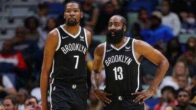 James Harden - Kevin Durant - Report: Kevin Durant and James Harden engaged in ‘cold war’ for months - nbcsports.com -  Brooklyn - county Green
