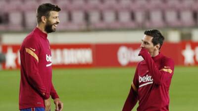Piqué a Laporta: "Sin Messi, se arregla el tema del fair play financiero"