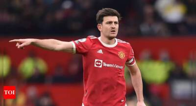 Ralf Rangnick - Ole Gunnar Solskjaer - Harry Maguire - West Ham - No reason to strip Maguire of Man United captaincy, says Rangnick - timesofindia.indiatimes.com - Britain - Manchester -  Leicester - county Southampton