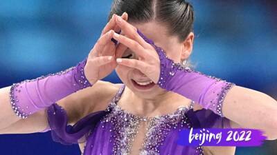 Russian figure skater Kamila Valieva leaves Winter Olympic rink in tears as doping defence revealed