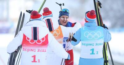 Norway's Johannes Thingnes Boe after winning gold: “It’s a strong team feeling” - olympics.com - France - Norway - Beijing