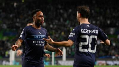 Five-star Manchester City thrash Sporting Lisbon in Champions League