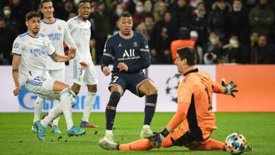 Kylian Mbappe Strikes Late To Give Paris Saint-Germain Edge Over Real Madrid In Champions League Last-16 Tie