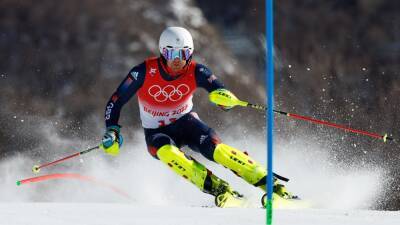 Winter Olympics 2022 - Dave Ryding's race of two halves leaves slalom hopes in balance with 'painful to watch' first run