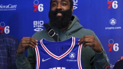 NBA's Harden sets Sixers debut date