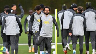 Salah, Mane and Diaz train with Liverpool ahead of Inter Milan clash - in pictures
