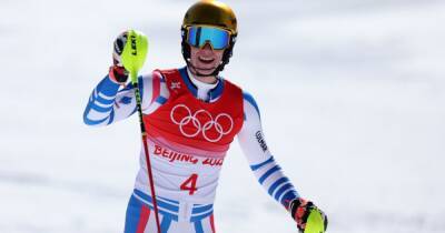 Medals update: France's Clement Noel skis to gold in Beijing 2022 Alpine men’s slalom