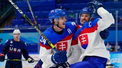 Americans fall to Slovakia in quarterfinal stunner - tsn.ca - Usa - Slovakia