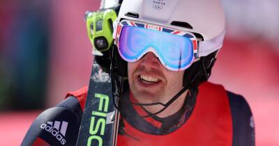 Alpine skier Dave Ryding's medal hopes dashed in Beijing 2022 men's slalom