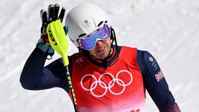 Dave Ryding unable to repeat World Cup heroics but finishes 13th in slalom after ‘fantastic’ second run at Beijing 2022