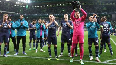 Manchester City refuse to get carried away after thumping win in Lisbon