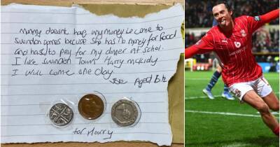 Swindon Town: Fundraiser launched for fan, six, who sent letter with 26p attached