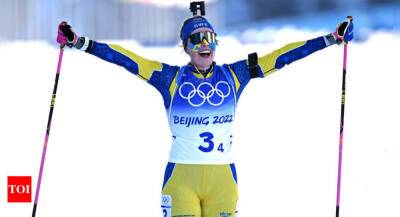 Winter Olympics: Swede Elvira delivers on golden promise - timesofindia.indiatimes.com - Sweden - Beijing