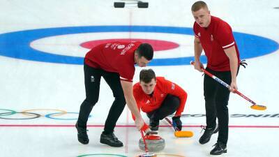 Men’s curling team relishing chance to rescue Winter Olympics for Britain