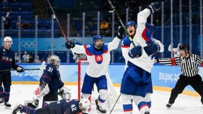 No 'Miracle on Ice' as Slovakia knock US out of Olympic hockey