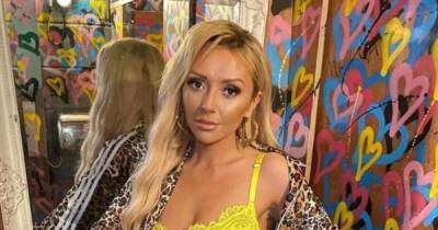 Corrie star looks amazing in neon bra and leopard print tracksuit as she reveals 'true love'