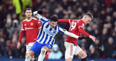 Cristiano Ronaldo - Ralf Rangnick - Anthony Elanga - Red Devils - Scott Mactominay - Lewis Dunk - Man Utd achieve Premier League first - by making no tackles in entire half - msn.com - Manchester