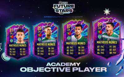 FIFA 22 Future Stars (FUT): Leaks Reveal Matheus Nunes will be an Academy Objective Player