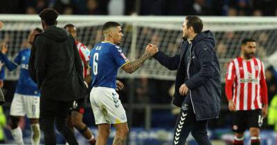 'Feels longer' - Allan makes Frank Lampard admission and explains Everton formation change