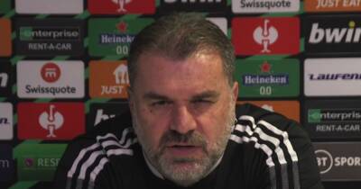 Ange Postecoglou's Celtic press conference in full as boss reveals player response after Raith rocket