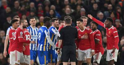 Man United hit with FA charge after fury during Brighton win