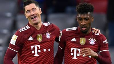 Kingsley Coman nets late equaliser for Bayern Munich against RB Salzburg