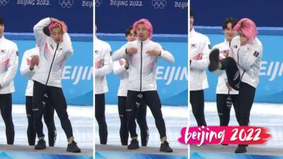 Winter Olympics silver medallist Kwak Yoongy’s defiant podium act after attacks from China - 7news.com.au - Canada - China - Beijing - Hungary - South Korea - North Korea
