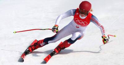 Mikaela Shiffrin uses Sofia Goggia's downhill skis in combined event: "Fly Mika, you can"