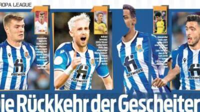 Mikel Merino - Alemania calienta el Leipzig-Real Sociedad: "La vuelta de los fracasados" - en.as.com - Manchester