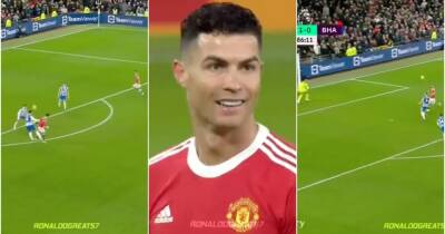 Cristiano Ronaldo: Man Utd hero denied stunning assist vs Brighton