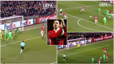 Zlatan Ibrahimovic scored 'the worst hat-trick ever' for Man Utd v Saint-Etienne