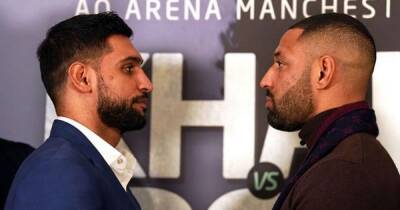 Terence Crawford - Natasha Jonas - How to watch Amir Khan vs Kell Brook: UK start time, TV channel and live stream details - manchestereveningnews.co.uk - Britain - Manchester