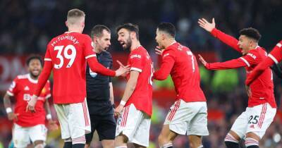 Cristiano Ronaldo - Ralf Rangnick - Bruno Fernandes - Anthony Elanga - Alex Ferguson - Harry Maguire - Luke Shaw - Jaap Stam - Lewis Dunk - Peter Bankes - Roy Keane - Jarred Gillett - Manchester United players did what Ralf Rangnick demanded with reaction to Lewis Dunk challenge - manchestereveningnews.co.uk - Manchester - county Scott
