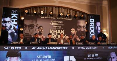 Amir Khan vs Kell Brook press conference LIVE stream, updates, undercard - manchestereveningnews.co.uk - Manchester
