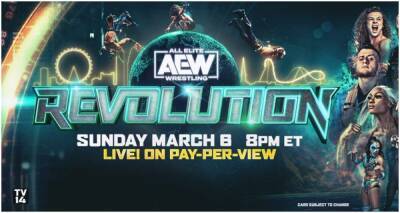 AEW: Card updated for Revolution - givemesport.com