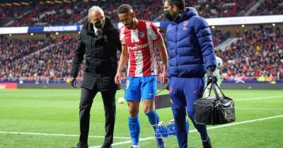 Atletico Madrid suffer big injury scare in embarrassing defeat ahead of Manchester United fixture