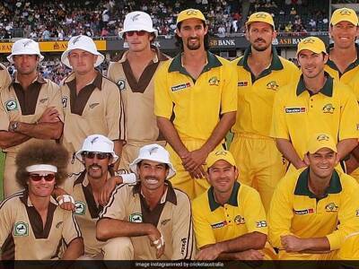 Ricky Ponting - Andrew Symonds - Simon Katich - Cricket Australia Shares Massive Throwback From First Ever T20 International. See Pics - sports.ndtv.com - Australia - New Zealand