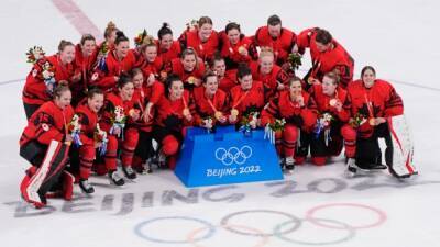 Brianne Jenner - Poulin, Canada defeat USA to reclaim gold medal - tsn.ca - Usa - Canada - Beijing - South Korea