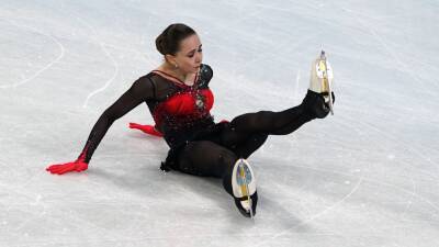 Kamila Valieva - Anna Shcherbakova - Kamila Valieva falls apart and misses out on medal in Beijing - bt.com - Russia - Beijing