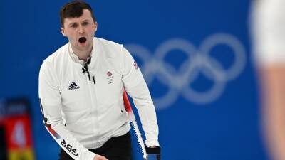 Bruce Mouat - Grant Hardie - Bobby Lammie - John Shuster - Winter Olympics 2022 - Team GB guaranteed first medal as men's curlers reach final with win over USA - eurosport.com - Britain - Sweden - Usa - Beijing