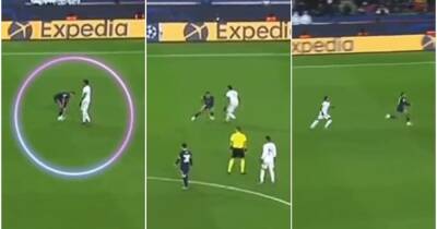 Kylian Mbappe left Eder Militao for dust with crazy movement in PSG vs Real Madrid